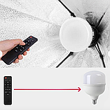 Комплект свіла Два софтбокса з штативами 210 см і Двома Світлодіодними LED лампами 100 Вт з пультом, фото 3