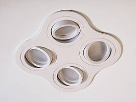 Сучасний точковий світильник, серія "Аluminium" 160D-18WH