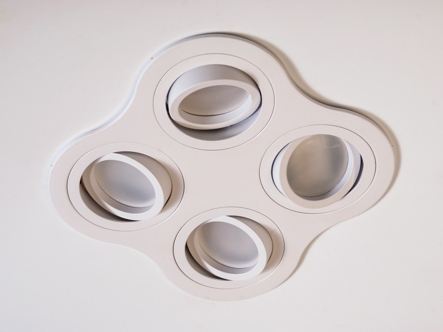 Сучасний точковий світильник, серія "Аluminium" 160D-18WH, фото 1