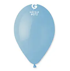 Набір латексних кульок Gemar 10" (26 см) Пастель ніжно-блакитний, 100 шт