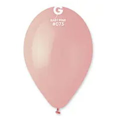 Набір латексних кульок Gemar 10" (26 см) Пастель ніжно-рожевий, 100 шт