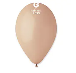 Набір латексних кульок Gemar 10" (26 см) Пастель туманний рожевий, 100 шт
