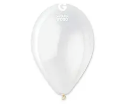 Набір латексних кульок Gemar 10" (26 см) Кристал прозорий, 100 шт