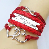 Браслет кохання нескінченність One Direction серце, фото 4