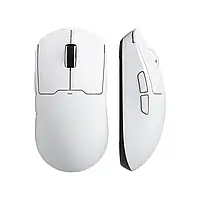 Миша MCHOSE A5 v2 Ultra ігрова, легка, бездротова з датчиком PAW3395 — Білий