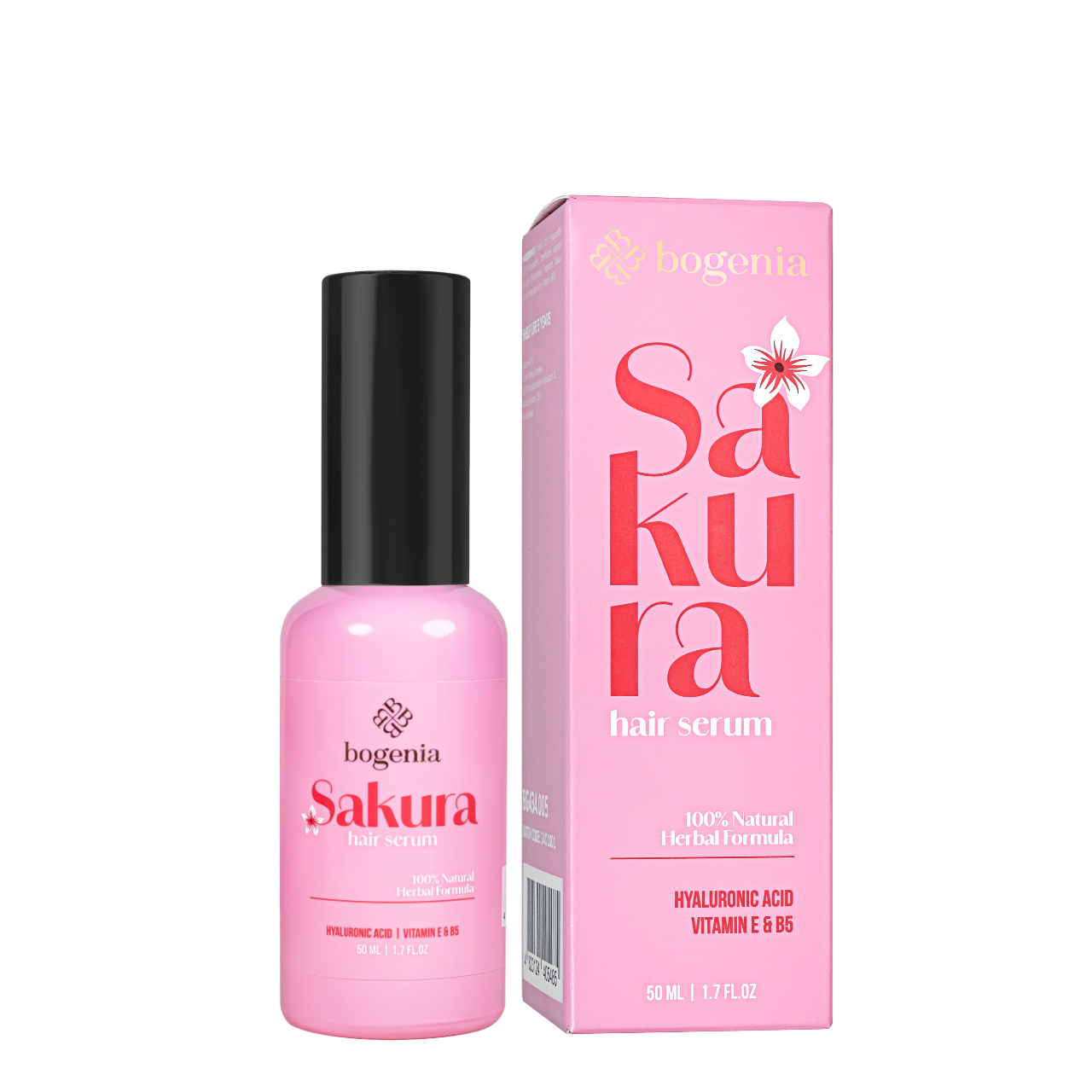 Сироватка для волосся зволожувальна Bogenia Sakura, 50 мл (BG434(005)), фото 1