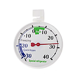 Термометр для холодильника, морозильника. Великі та чудово читані цифри. Універсальний від -30 °C до +40 °C., фото 2