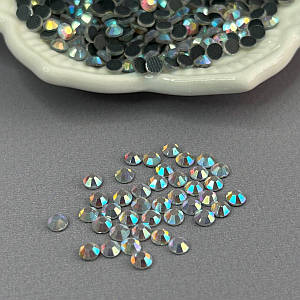 10г- Термоклейові стрази (dmc Китай) SS16 (4мм) - Crystal блакитний AB