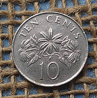10 центiв 1985 року. Сiнгапур