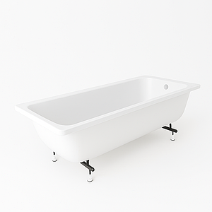 Ванна акрилова KO&PO 4001 120х70х38 см комплект ніжок