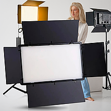 Портативна знімна студійна лампа-прожектор для яскравого освітлення Light KIT Pro LED U800+