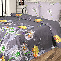 Простирадло бязь набивна класичне Ярослав світло-сіра всі розміри