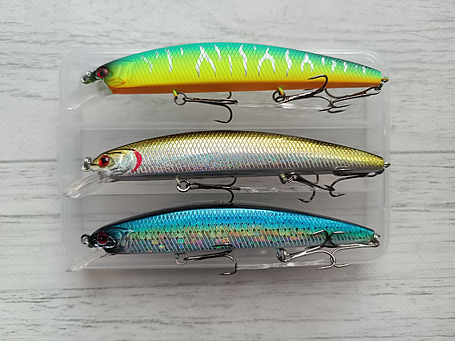 Воблер Columbia VARUNA 110SP 110мм / 16гр Набір 3шт в коробці, фото 2