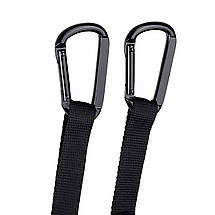 Кемпінговий туристичний складний гамак з москітною сіткою і дугами V2 Зелено-салатовий, фото 5