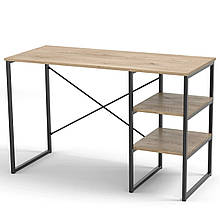 Стіл письмовий 1200х600х750 мм у дитячу, вітальню, кабінет з ЛДСП і металу Вольф Неман