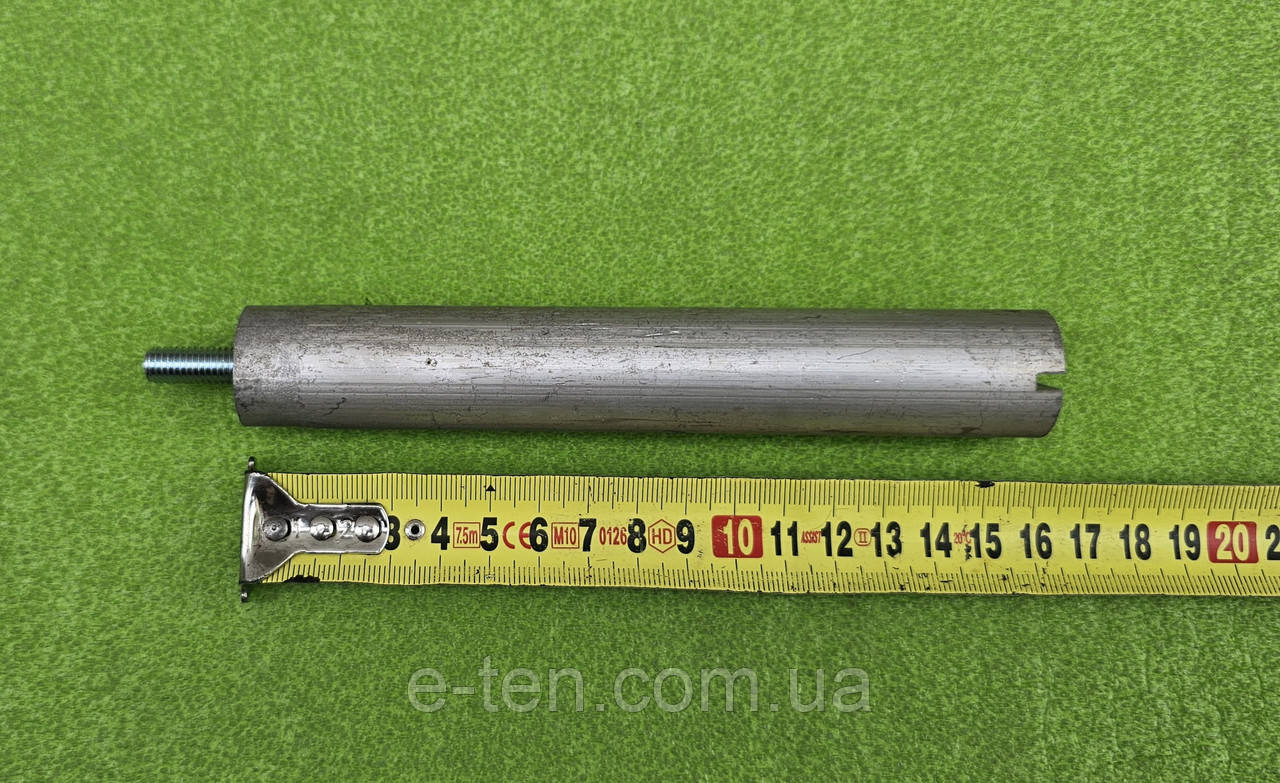 Анод магнієвий OASIS Ø25мм / L=160мм / різьба M8*20мм ("гладкий" без швів) до бойлерів Atlantic, Thermor, фото 1