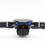 Квадрокоптер E99 PRO з 4K камерою, WiFi трансляція, 20 хв польоту, пульт управління, чорний, фото 5