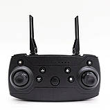 Квадрокоптер E99 PRO з 4K камерою, WiFi трансляція, 20 хв польоту, пульт управління, чорний, фото 7