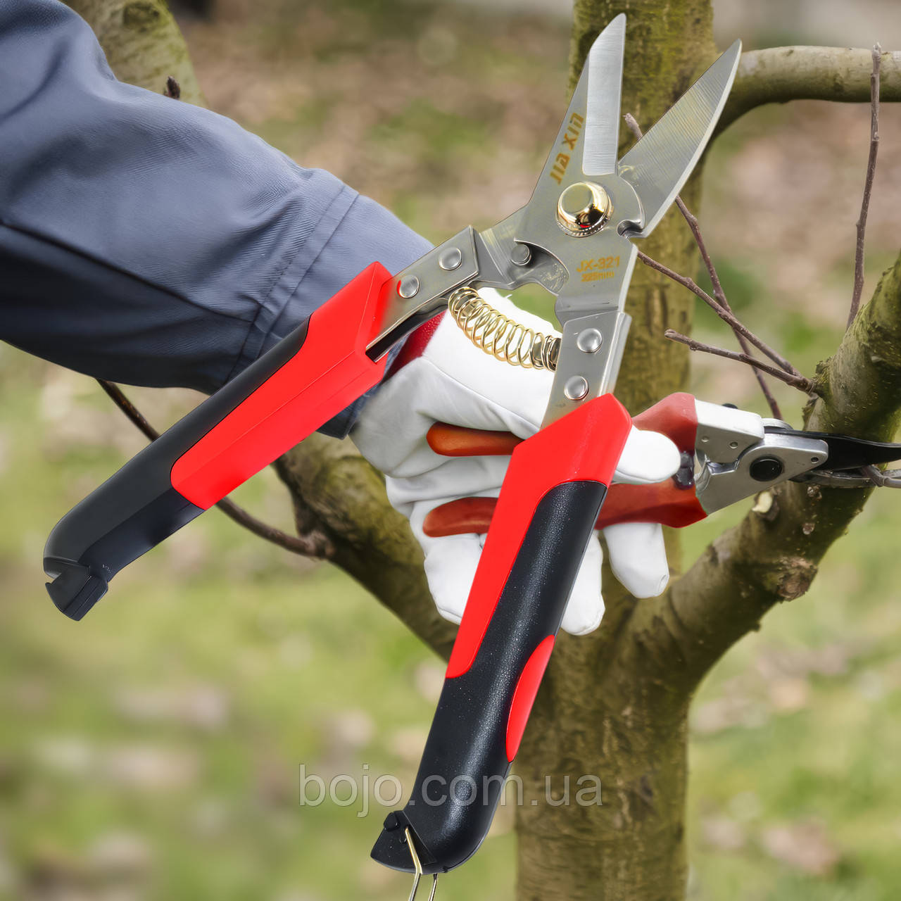 Садові ножиці секатор для обрізки дерев, рослин SHANG YANSHAN 1626 225 мм (JS)