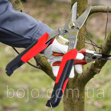 Садові ножиці секатор для обрізки дерев, рослин SHANG YANSHAN 1626 225 мм (JS), фото 1