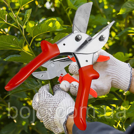 Професійні садові ножиці секатор для обрізки дерев рослин 1633 JING DIAN D-2000 (JS), фото 1