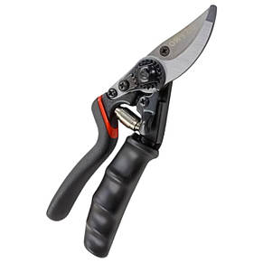 Професійні садові ножиці секатор для обрізки дерев, рослин з поворотною рукояткою 215 мм 1245 (JS), фото 3