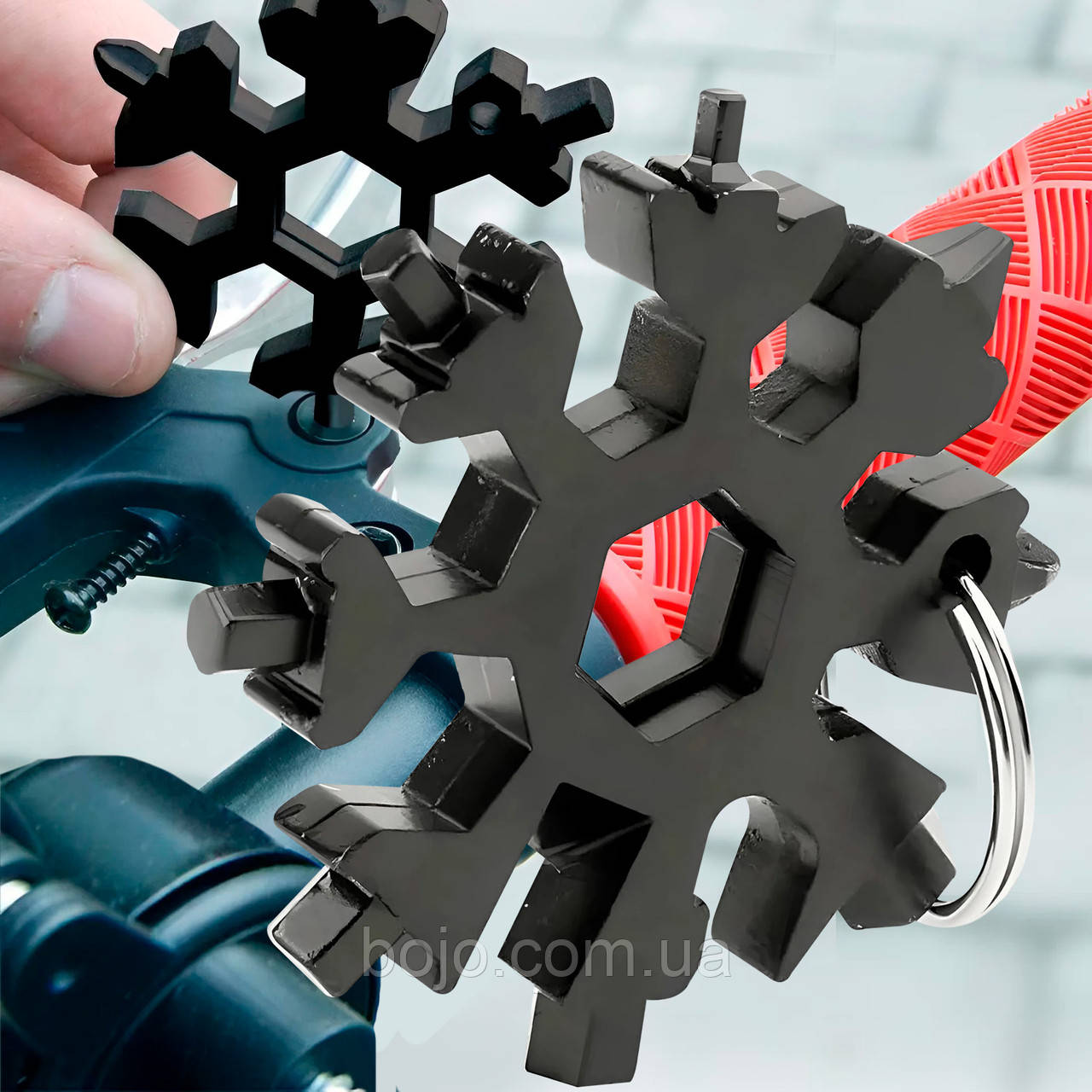 Універсальний багатофункціональний гайковий ключ сніжинка 18в1 SNOWFLAKE WRENCH TOOL (YAB)
