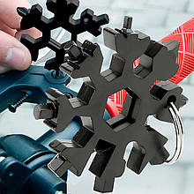 Універсальний багатофункціональний гайковий ключ сніжинка 18в1 SNOWFLAKE WRENCH TOOL (YAB)