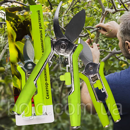 Прищеплювальний секатор для обрізки дерев, рослин Professional Grafting Tool 1704 150 мм (JS), фото 1