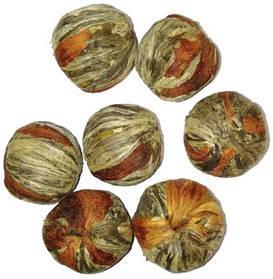 Чай білий пов'язаний "Срібна полуниця" з Хризантемою