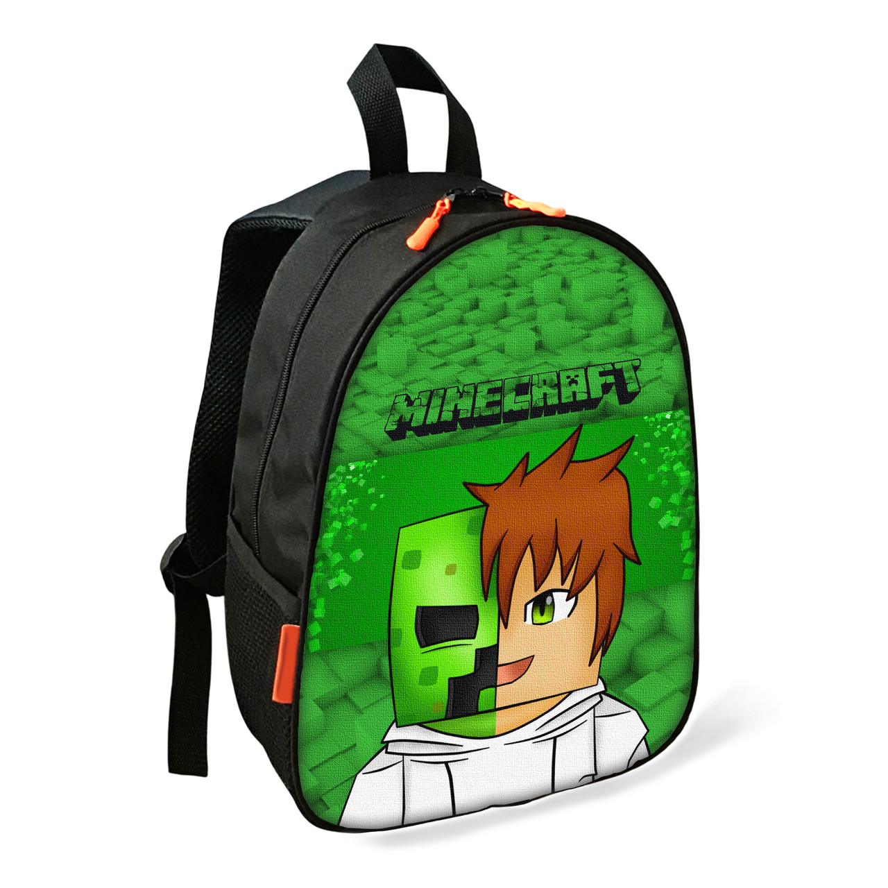 Рюкзак Minecraft Кріпер дитячий шкільний/міський 34х27х13 см для хлопчика (2730), фото 1