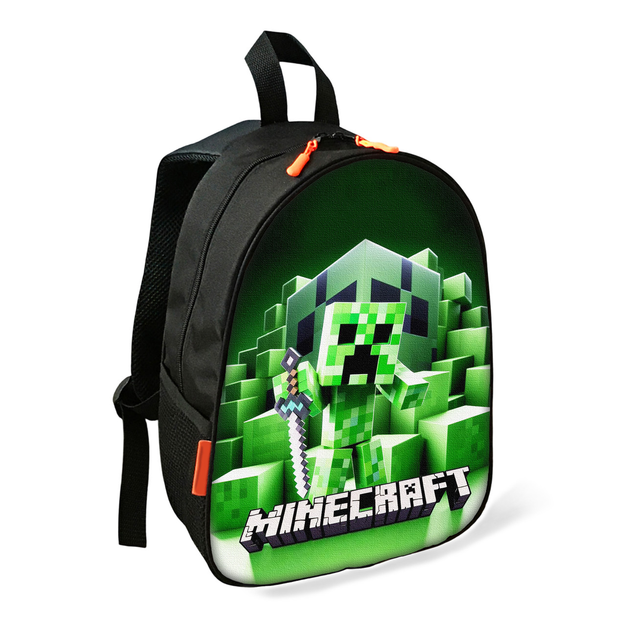 Рюкзак Minecraft Кріпер дитячий шкільний/міський 34х27х13 см для хлопчика (2758), фото 1