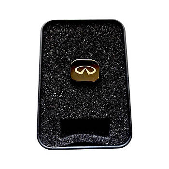 Флешка з логотипом авто  Infiniti, компактна флешка для даних та музики 32 ГБ