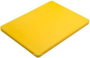 413420 Дошка обробна жовта 400х300х20 мм гладка зі стоперами "Basic line" FoREST