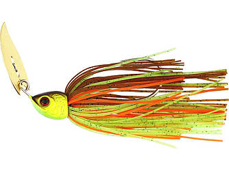 Блесна Westin Bladebite V2 Tungsten Bladed Jig 1/0 7g Brown Chartreuse (185321) P076-634-007