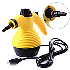 Пароочисник ручний на 350 мл, 1000 Вт, з насадками Steam Cleaner DF-A001/Відпарювач із функцією парочищення, фото 3