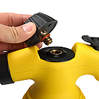 Пароочисник ручний на 350 мл, 1000 Вт, з насадками Steam Cleaner DF-A001/Відпарювач із функцією парочищення, фото 5