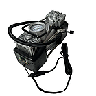 Автомобільний компресор 12 V з набором інструментів у кейсі/ Автокомпресор для підкачування шин, фото 4