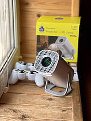 Мініпроєктор S40 Max ігровий акумулятор безплатний домашній кінотеатр 1080P відео підтримка 720P зовнішній проєк