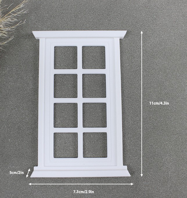 Мініатюра вікно 8 секцій 10.9*6.1 см, фото 1