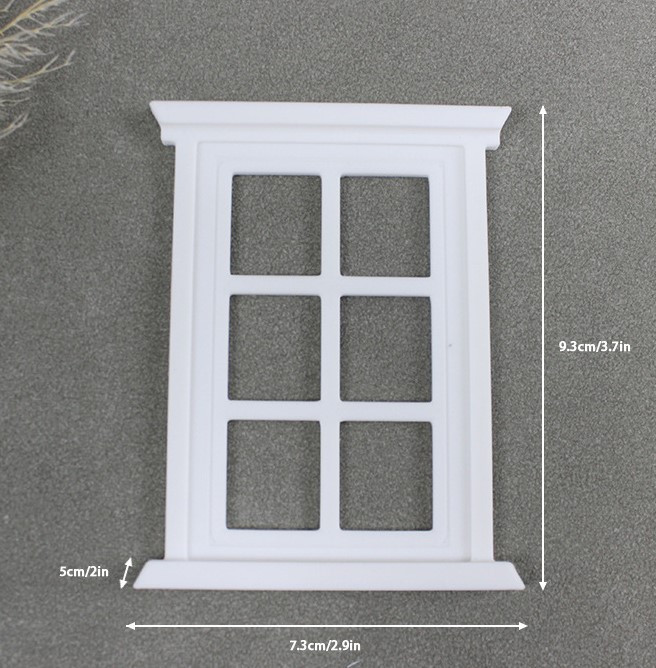 Мініатюра вікно 6 секцій 9.4*6 см, фото 1