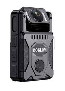 Професійна боди камера BOBLOV M7 з GPS та 128 ГБ пам'яті для високоякісного запису