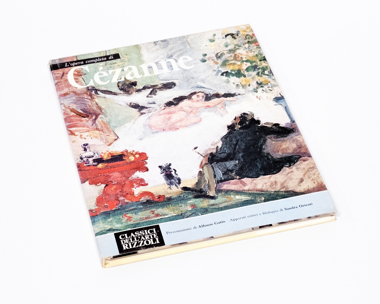 Книга L'Opera Completa Di Cezanne — збірка творів Поля Сезанна «Classici dell’Arte» Rizzoli