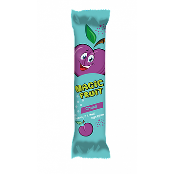 Пастила Слива Magic Fruit без цукру, 16 г