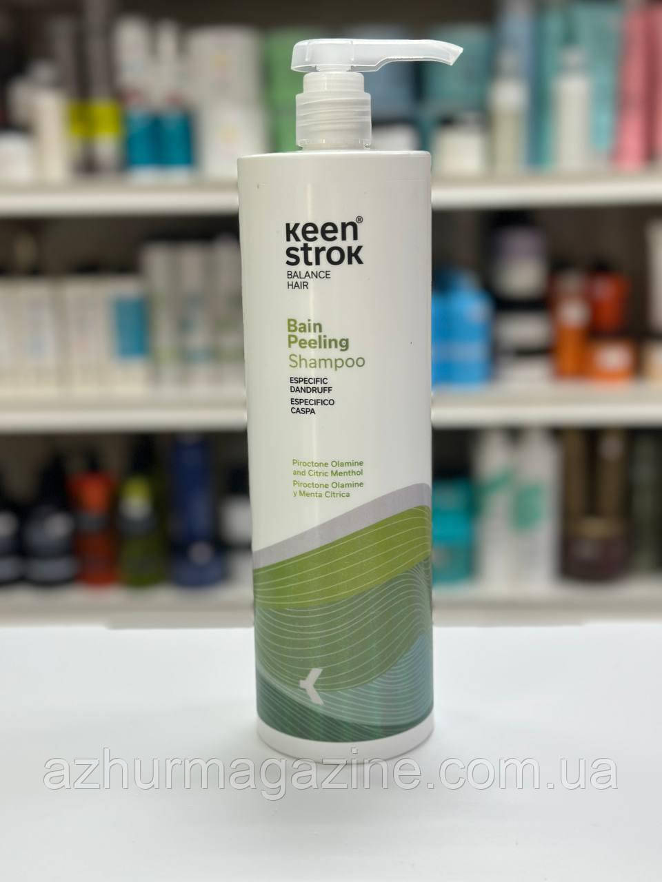 Пілінг-шампунь від лупи Keen Strok Bain Peeling Shampoo 1000мл