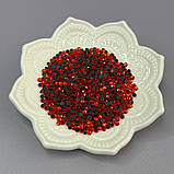 10г- Термоклейові стрази (dmc Китай) SS10 (2,9мм) - Crystal багряний, фото 2