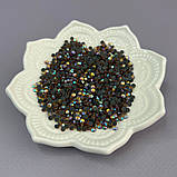 10г- Термоклейові стрази (dmc Китай) SS10 (2,9мм) - Crystal жовтый AB, фото 2