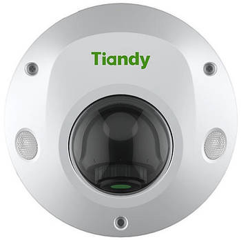 Камера IP Tiandy TC-C35PS Spec:I3/E/Y/M/H/2.8mm/V4.2, 5MP, Mini Dome, 2.8mm, f/1.6, IR30m, DC12V, PoE, IP66, IK08