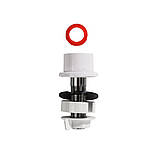 Кран-водонагрівач проточний s96 3.3кВт для кухні вилив вухо на гайці з індикатором і термостатом AQUATICA (9796133), фото 7