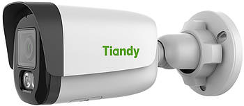 Камера IP Tiandy TC-C38WQ Spec:I5W/E/Y/2.8mm/V4.2, 8MP, EW, Color Maker Bullet, 2.8mm, f/1.6, LED15m, IR50m, DC12V, PoE, IP67,